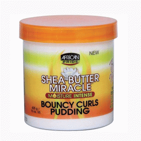 African Pride Shea Butter Miracle Bouncy Curls Pudding 15oz African Pride Shea Butter Miracle Bouncy Curls Pudding 15oz